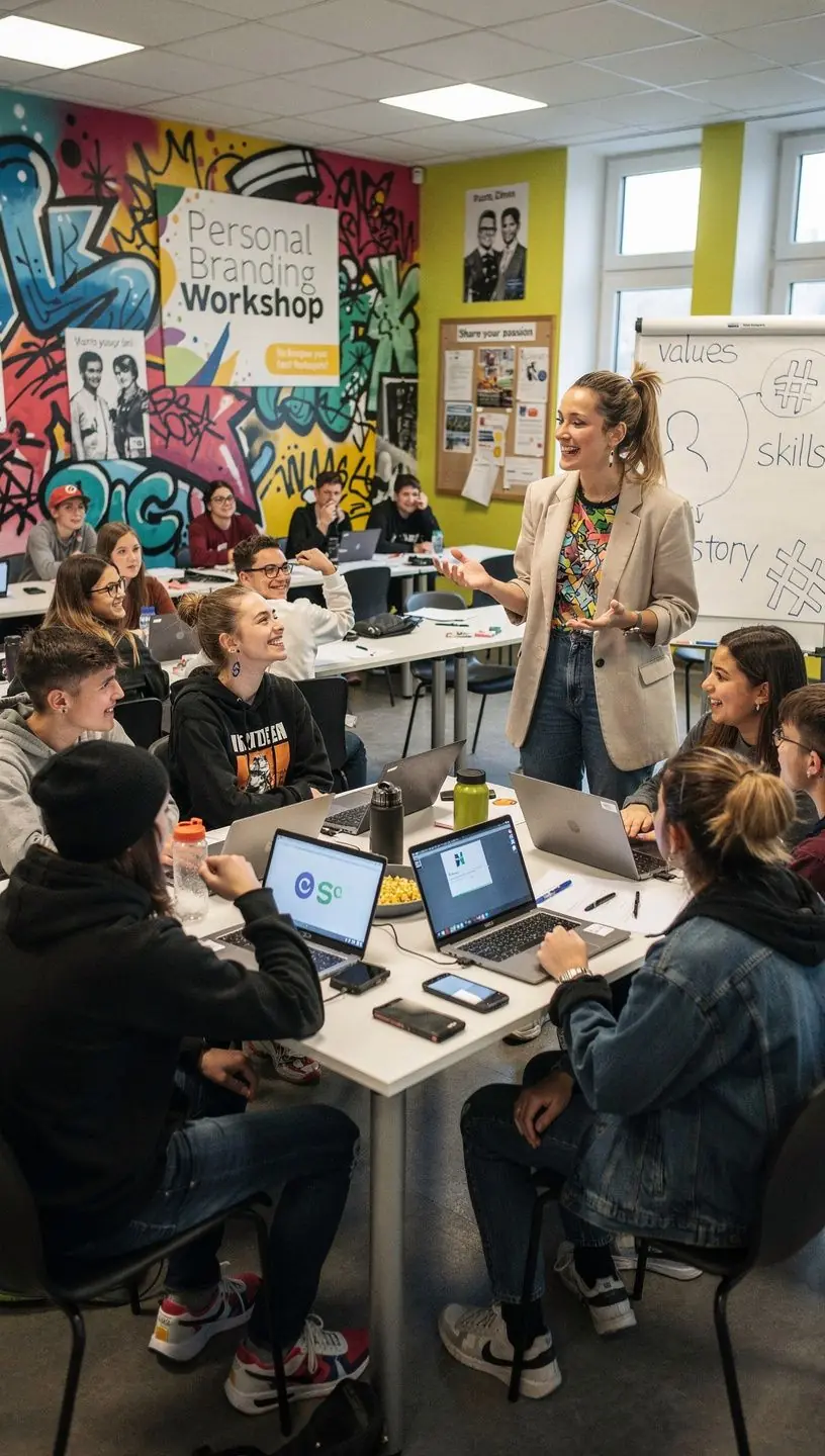 Ein Bildschirm mit Statistiken zur Reichweite von Social-Media-Beiträgen.