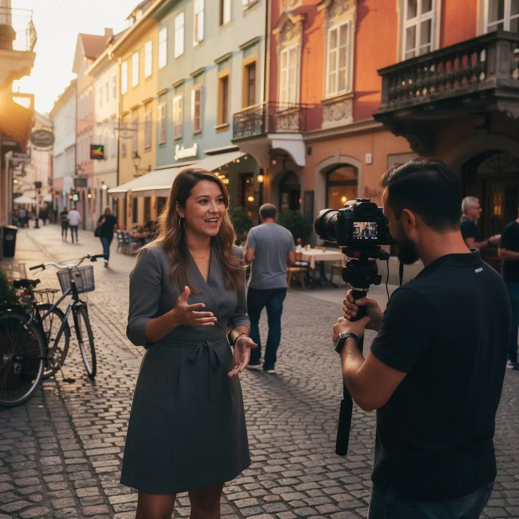 Ein Notizbuch mit Strategien zur Verbesserung der persönlichen Markenidentität.